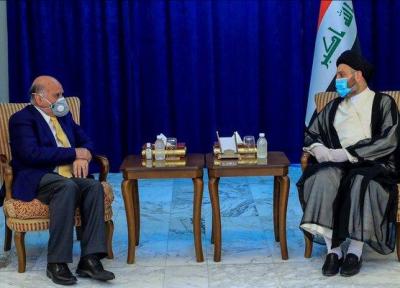 ملاقات عمار حکیم با فواد حسین و تأکید بر گسترش روابط عراق با سایر کشورها