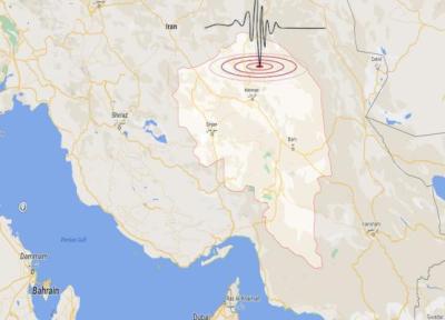زلزله 4.4 ریشتری هجدک کرمان را لرزاند