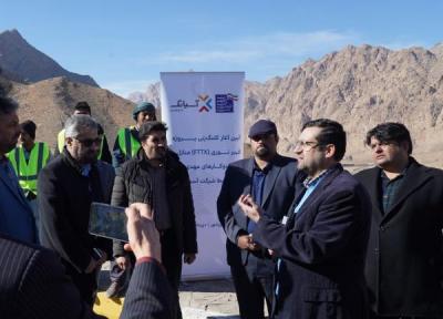 شروع عملیات اجرایی حفاری فیبر نوری آسیاتک در استان سمنان