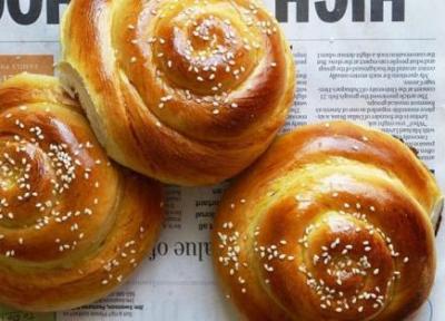 طرز تهیه نان شیرمال خانگی خوشمزه